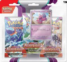 Pokémon Scarlet & Violet Paldea Evolved 3 Booster Blister Tinkatink